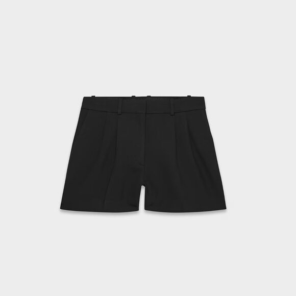 NWT ARITZIA- Babaton MINI Softly structured high-waisted pleated shorts - Picture 5 of 7